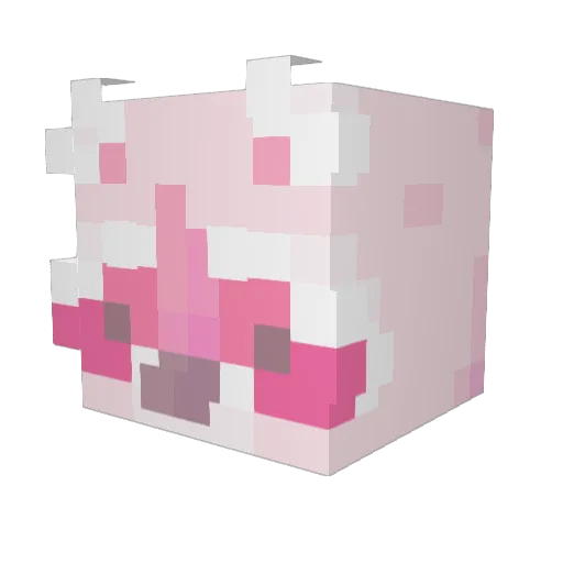 SunGodRaa Minecraft avatar head, 3D render