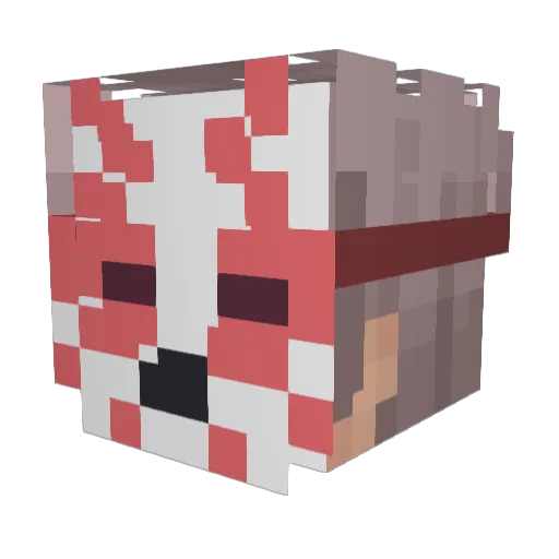 SunHunter35 Minecraft avatar head, 3D render