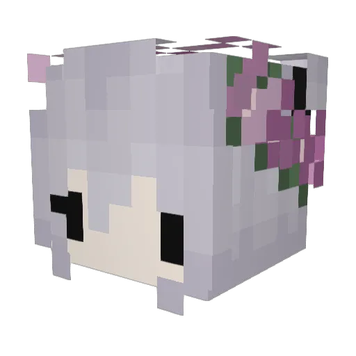 SunLoxx Minecraft avatar head, 3D render