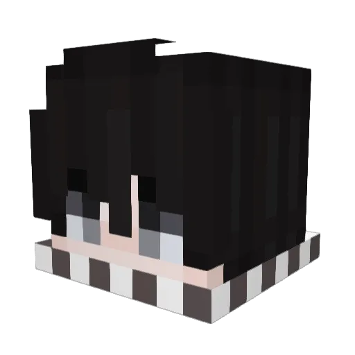 SunPrime8 Minecraft avatar head, 3D render