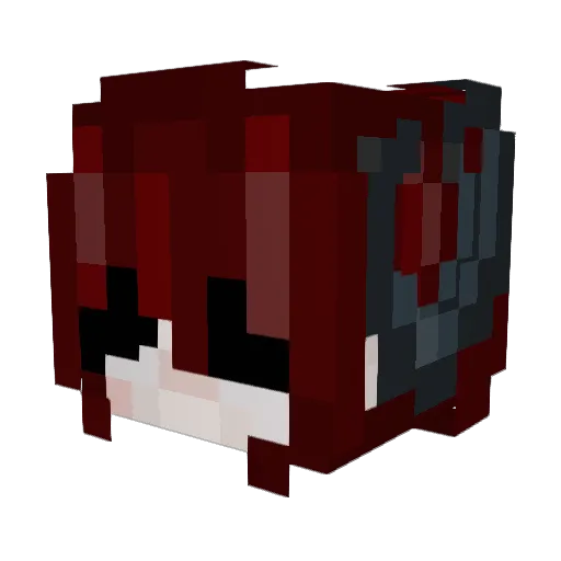 SunReymi Minecraft avatar head, 3D render