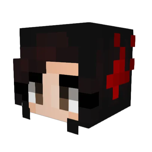 SunStalker Minecraft avatar head, 3D render