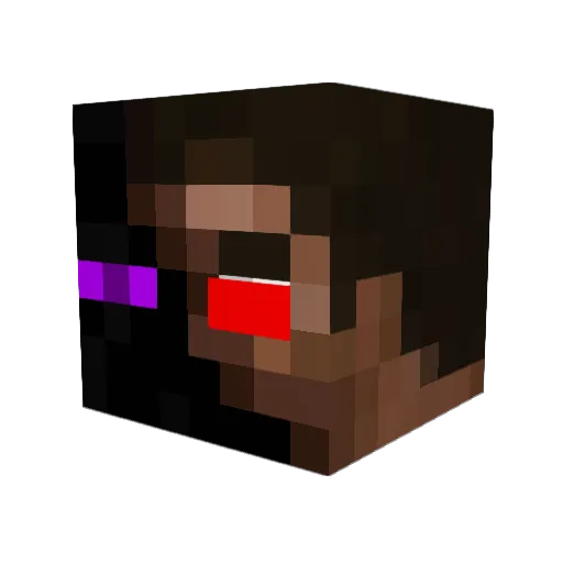 Sun_Brother Minecraft avatar head, 3D render