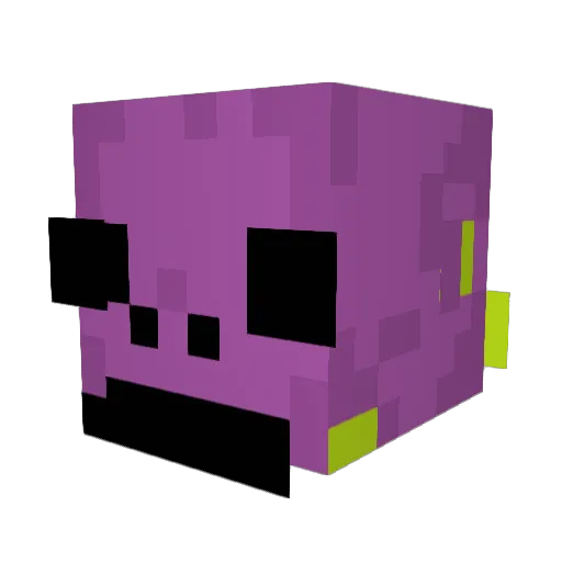SunbreakingTitan Minecraft avatar head, 3D render