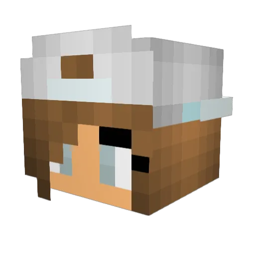 Sundance2004 Minecraft avatar head, 3D render