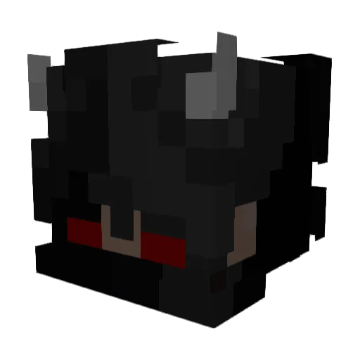 SunderTor Minecraft avatar head, 3D render