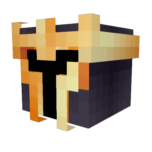 Sunderer Minecraft avatar head, 3D render
