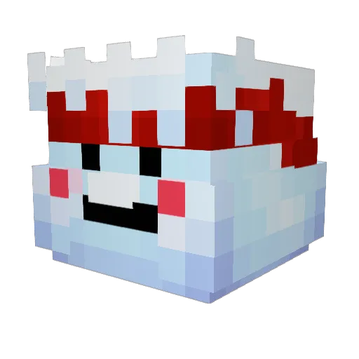 Sunfiedd Minecraft avatar head, 3D render