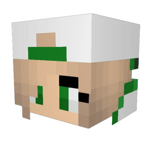 Sunfire62 Minecraft avatar head, 3D render