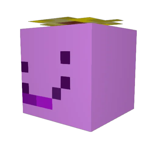 Sunflower0o Minecraft avatar head, 3D render