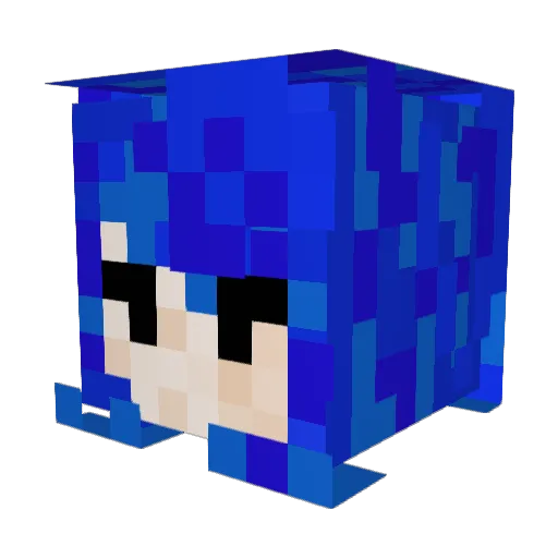 Sunflower2769 Minecraft avatar head, 3D render