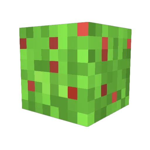 SunflowerCup Minecraft avatar head, 3D render