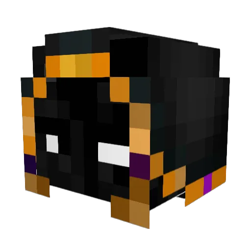 SungJisan Minecraft avatar head, 3D render