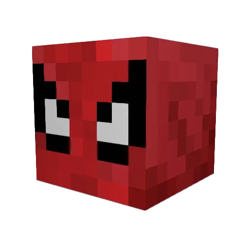 SungSolo Minecraft avatar head, 3D render