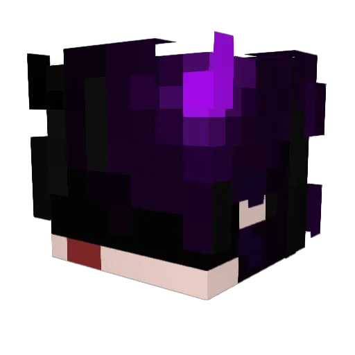 SungTobias Minecraft avatar head, 3D render