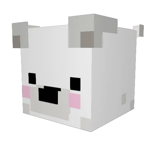 Sunkentombstone Minecraft avatar head, 3D render
