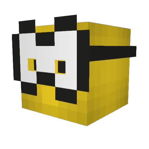 SunleyOnYoutube Minecraft avatar head, 3D render