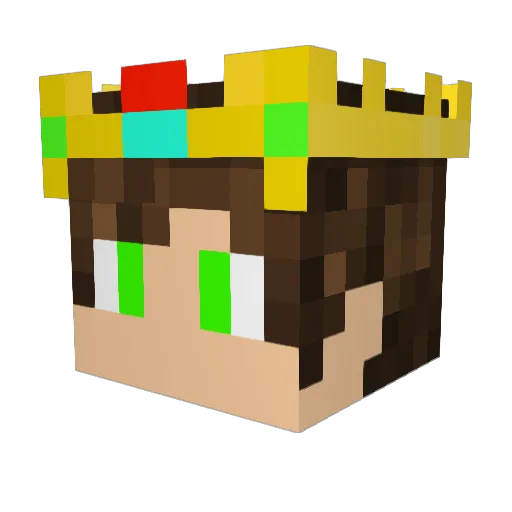 SunliteKing21xD Minecraft avatar head, 3D render