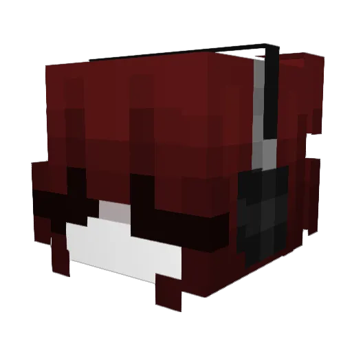 Sunny606 Minecraft avatar head, 3D render