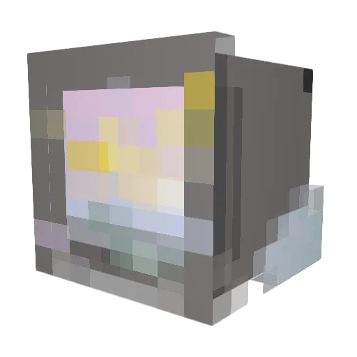 SunnyDays_xx Minecraft avatar head, 3D render