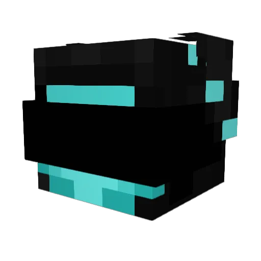 SunnyKestral60 Minecraft avatar head, 3D render