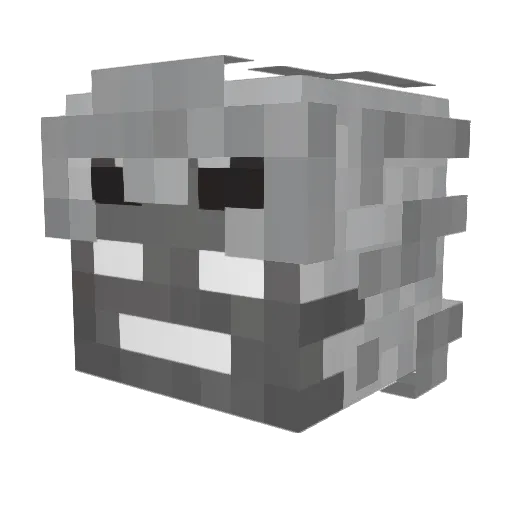 SunnyNev Minecraft avatar head, 3D render