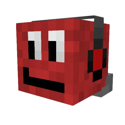 SunnySplosin Minecraft avatar head, 3D render
