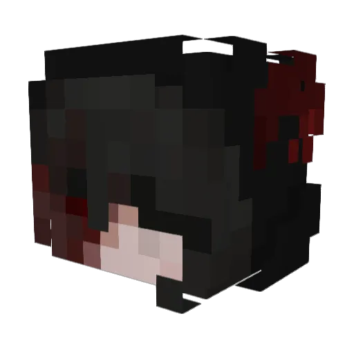 SunnyThx_ Minecraft avatar head, 3D render
