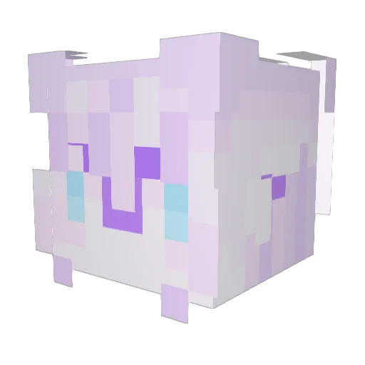 SunnyVail Minecraft avatar head, 3D render
