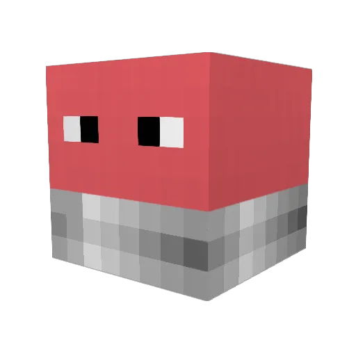 Sunny_Rabbit Minecraft avatar head, 3D render