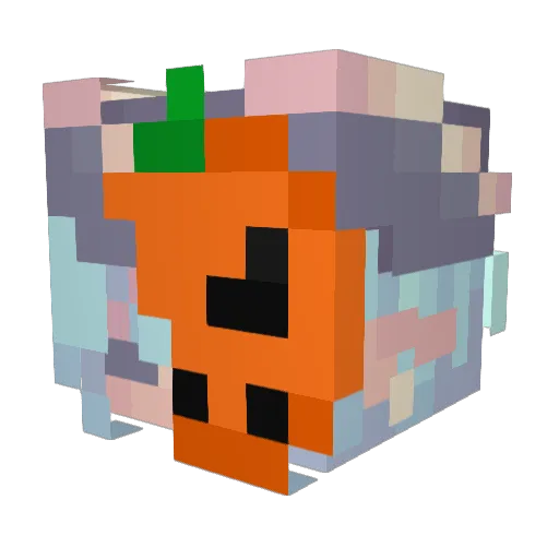 Minecraft-Avatar von Sunny_bunney: Kopf als 3D-Render