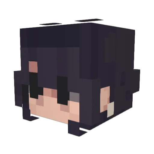 Sunny_noon Minecraft avatar head, 3D render