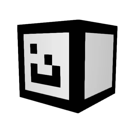 Sunooun Minecraft avatar head, 3D render
