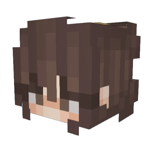 SunshineClub Minecraft avatar head, 3D render