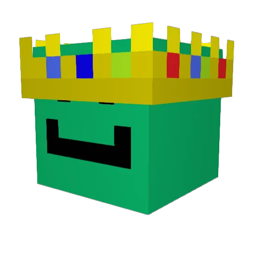 SunshineE1 Minecraft avatar head, 3D render