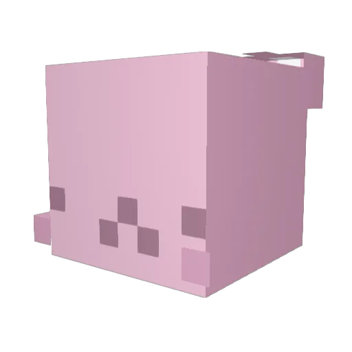SunshineLaurie69 Minecraft avatar head, 3D render
