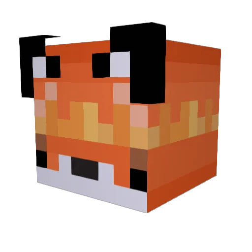 SunshineZeus446 Minecraft avatar head, 3D render