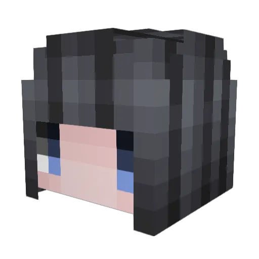 Sunshine_725 Minecraft avatar head, 3D render