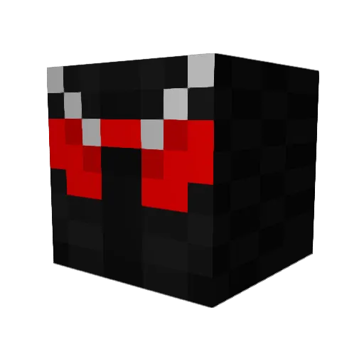 Sunstrider04 Minecraft avatar head, 3D render
