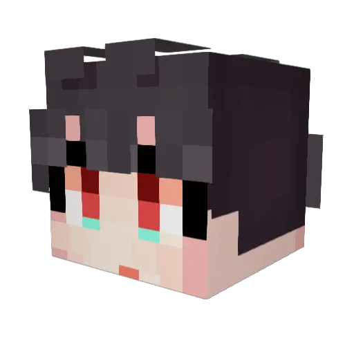 Sunsu03 Minecraft avatar head, 3D render