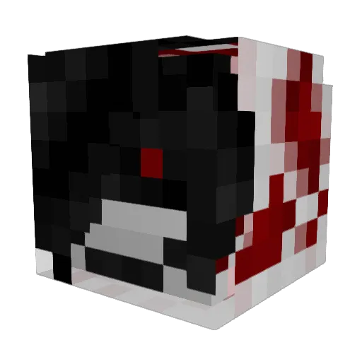 Sunvinthekiller Minecraft avatar head, 3D render