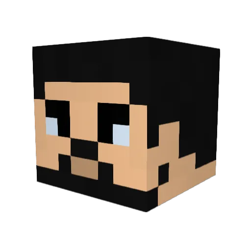 Sup3rstaR_TCZ Minecraft avatar head, 3D render