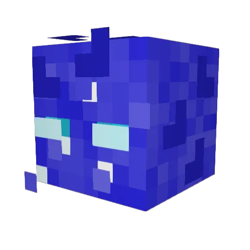 SupC21 Minecraft avatar head, 3D render