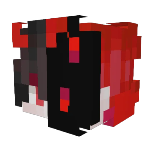 Supa0404 Minecraft avatar head, 3D render