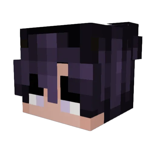 SupaMilan Minecraft avatar head, 3D render