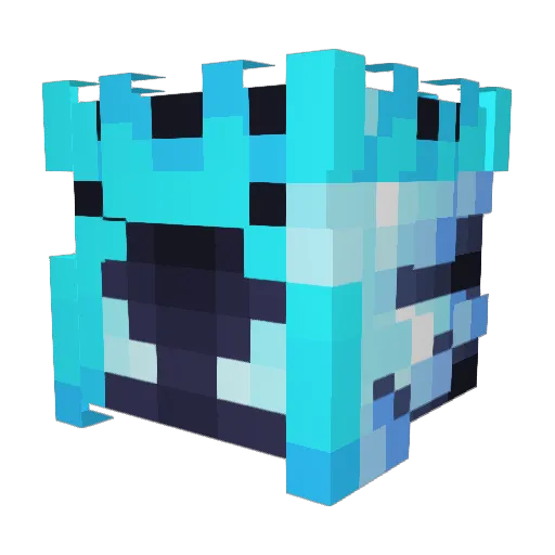 Supa_1134 Minecraft avatar head, 3D render