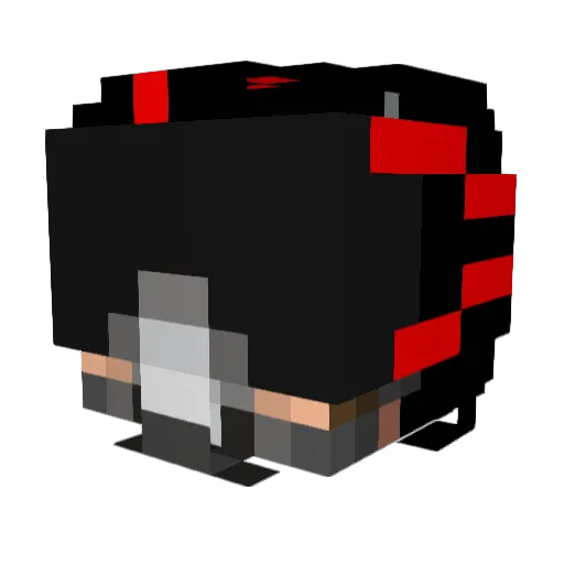 Supa_Pilot55 Minecraft avatar head, 3D render