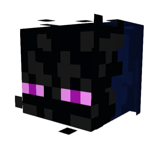 Supaadud Minecraft avatar head, 3D render