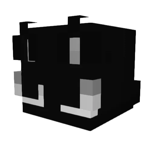 SuperBiouYT Minecraft avatar head, 3D render