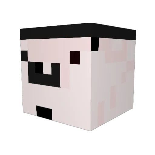 SuperBlade786 Minecraft avatar head, 3D render